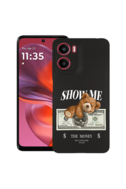 bestcase Carcasă ultra subțire TPU pentru Motorola Moto G06, Ursuleț de pluș ...