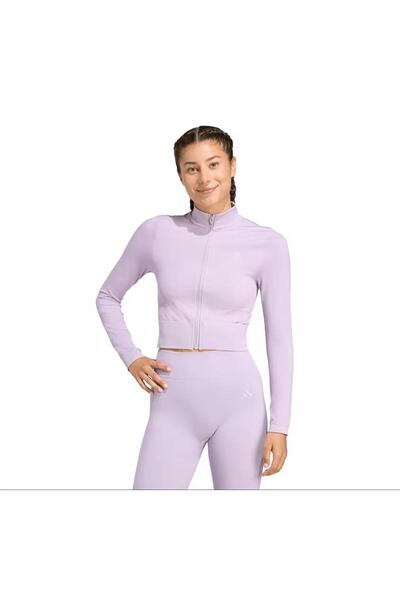 adidas We Knıt Jkt Kadın Ceket Mor JX3916