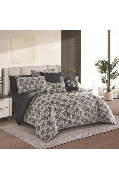 HOURS مفرش شتوي فرو ومخمل بحشوة ثقيلة مناسب لمقاس سرير مفرد 120×200 سم من هور...