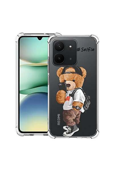 bestcase Carcasă antișoc pentru Xiaomi Redmi 15C 4G (171 mm), ursuleț de pluș...