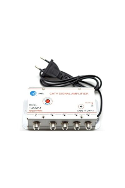 JMA Amplificator de semnal TV cu 4 ieșiri