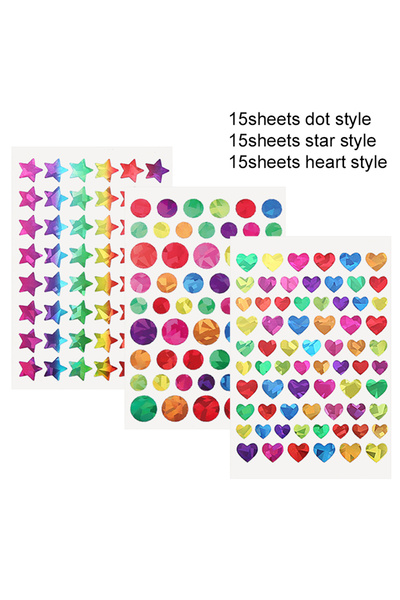 Choice3 45 قطعة من ملصقات الأطفال LSSZTZ 15/45 قطعة من ملصقات الأطفال الملونة...