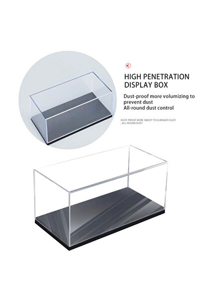 Choice 1:43 Scale Display Case - Clear Acrylic Dust-Proof Showcase for Model Cars & Blind Box Collection...