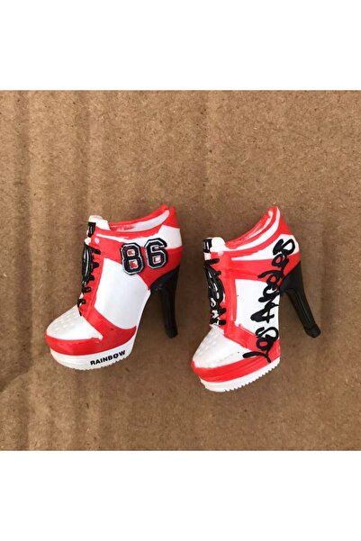 Choice NO.20 red white Rainbow Doll Stands Shiny Alive Sparkly Doll Eyes Orig...