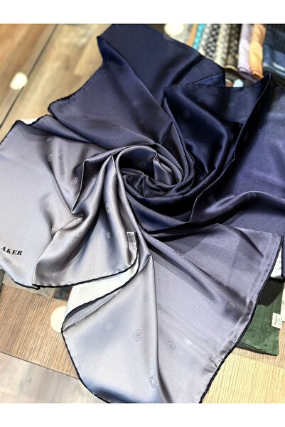 Aker Degrade Jakarlı Saf İpek Sura Eşarp