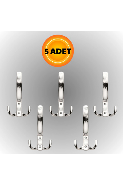 CAN METAL Uzun Noktalı Metal Askı Şık Portmanto Askılık Dolap Mobilya Askısı ...