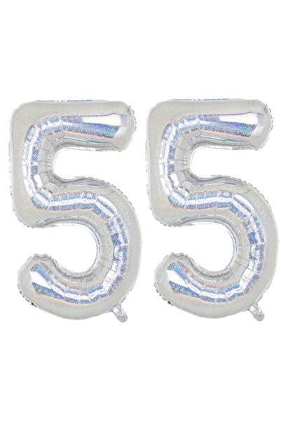 Domi Party & Gifts Set 2 baloane folie cu numere, Domi Party & Gifts, Hologra...