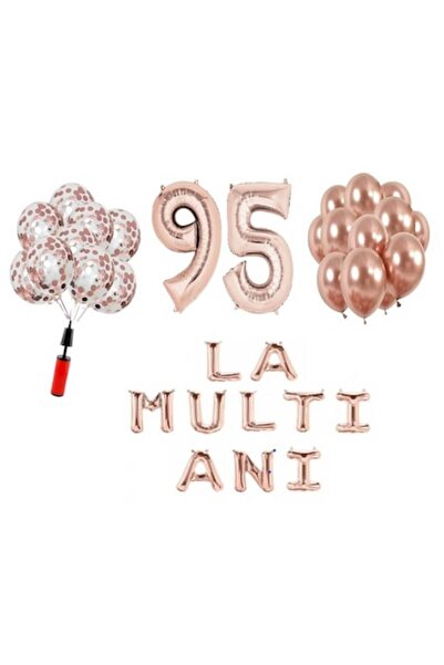 Domi Party & Gifts Set 33 baloane, Domi Party & Gifts, La mulți ani 95 de ani...