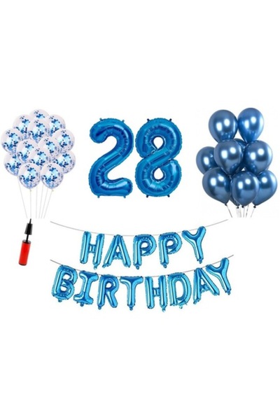 Domi Party & Gifts Set 36 baloane, Domi Party & Gifts, La mulți ani aniversar...