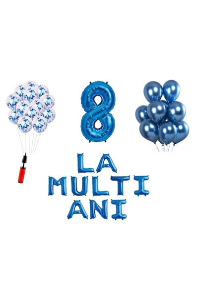 Domi Party & Gifts Set 32 baloane, DOMI PARTY & GIFTS®, La Multi Ani aniversa...