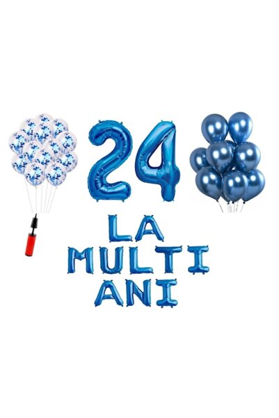 Domi Party & Gifts Set 33 baloane, DOMI PARTY & GIFTS®, La Multi Ani aniversa...