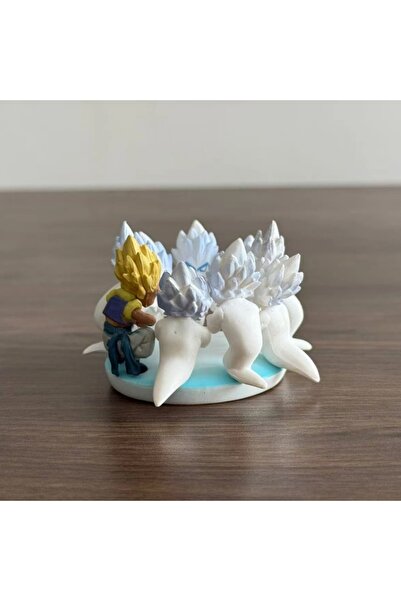 BANDAI Gotenks 4.5cm/1.77in Anime Dragon Ball Figure Ghost Gotenks Action Figures Pvc Statue Desktop Orname