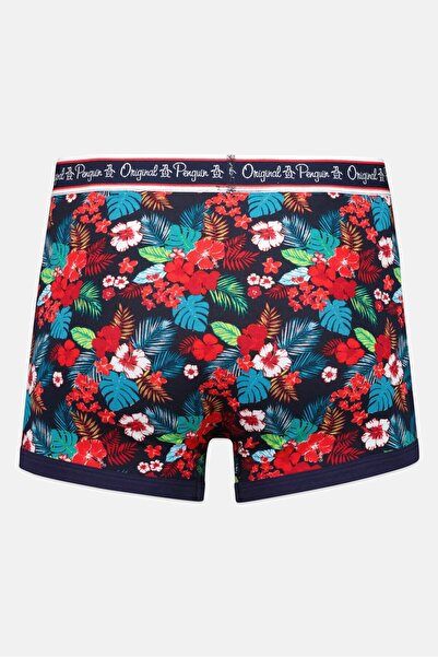 Original Penguin Men 2 Pcs Brand Logo Pull On Boxer Briefs, Multicolor