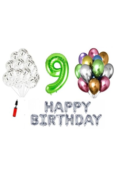 Domi Party & Gifts Set 32 ​​baloane, Domi Party & Gifts, La mulți ani pentru ...