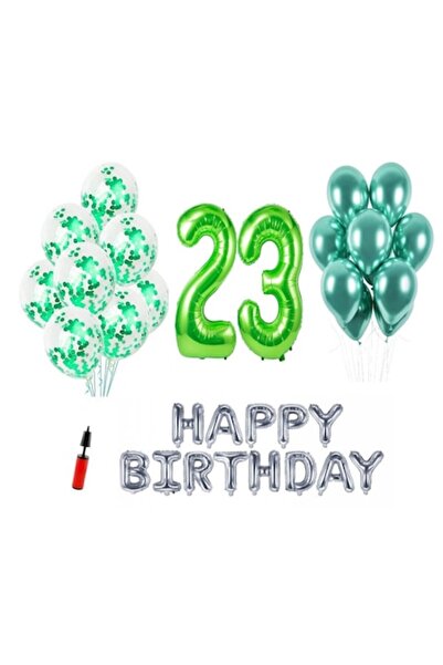 Domi Party & Gifts Set 33 baloane, DOMI PARTY & GIFTS®, La mulți ani aniversa...