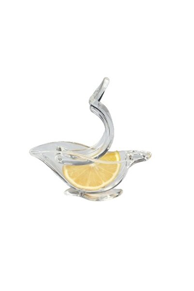 Danex Manual Citrus Juicer Danex, Bird Model, Transparent, 12x5 cm