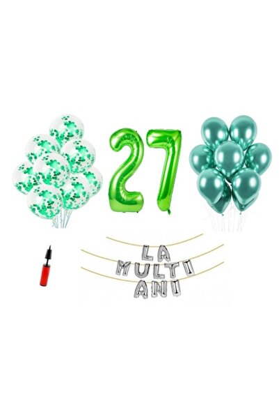 Domi Party & Gifts Set 33 baloane, Domi Party & Gifts, La Multi Ani aniversar...