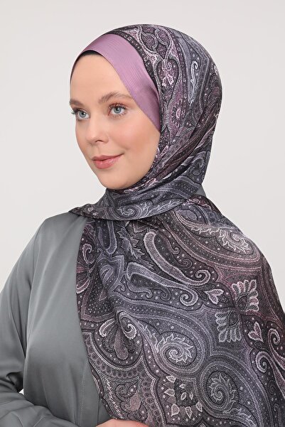 Levidor Lilac Shaded Pattern Brand Shawl
