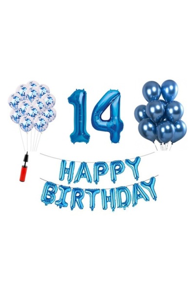 Domi Party & Gifts Set 36 baloane, Domi Party & Gifts, Happy Birthday anivers...