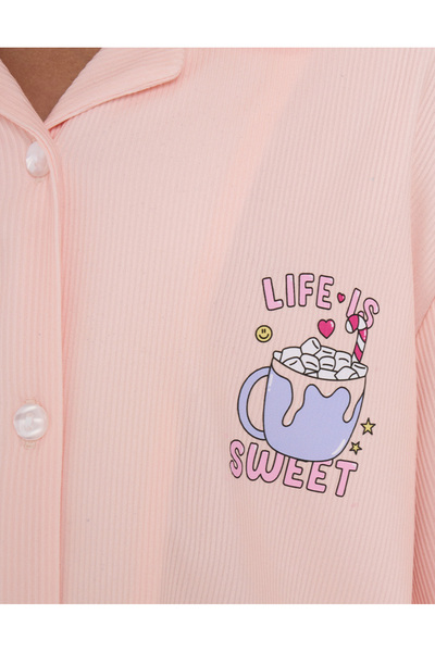 Nayomi Dream Ribbed Pajama Set