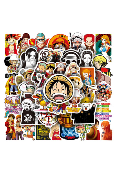 Choice ملصقات أنمي ون بيس من بانداي، 50 قطعة (10/30/50 قطعة)، ملصقات لوفي الك...