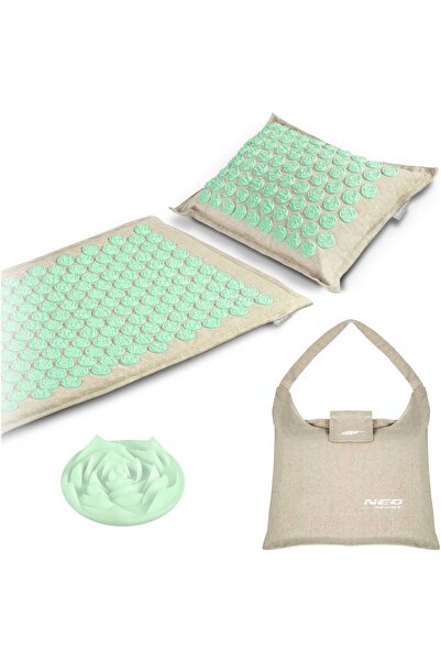 Other Mata do akupresury z kolcami Neo-Sport 190201 szaro-miętowa