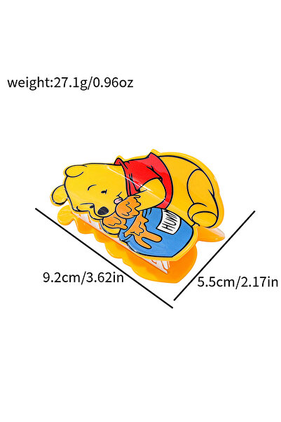 Choice1 CSO0541-1 مشبك شعر ديزني ويني ذا بوه المحبوب المتين متعدد الوظائف، قط...