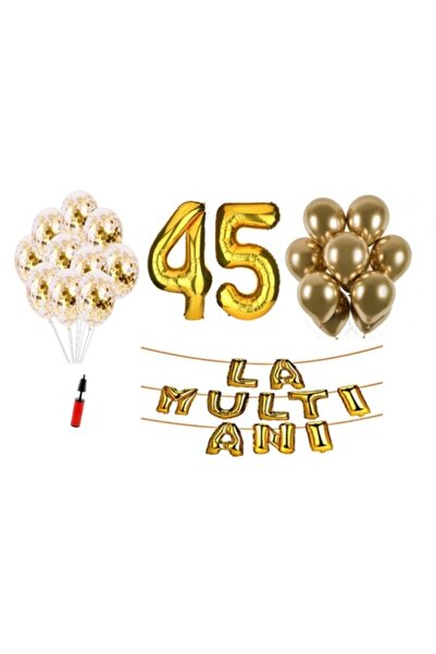 Domi Party & Gifts Set 33 baloane, Domi Party & Gifts, La mulți ani aniversar...