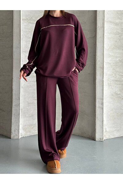 ZF BUTİK Slim Line Detailed Suit