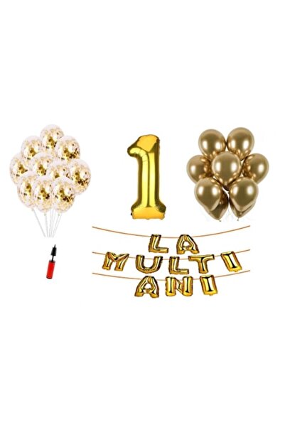 Domi Party & Gifts Set 32 ​​baloane, Domi Party & Gifts, La mulți ani anivers...