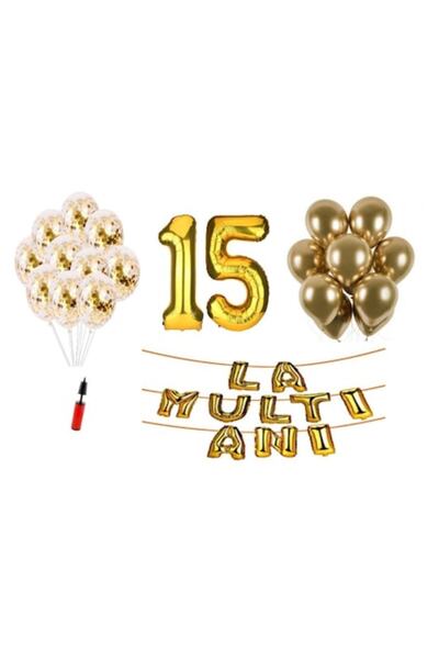 Domi Party & Gifts Set 33 baloane, Domi Party & Gifts, La mulți ani aniversar...