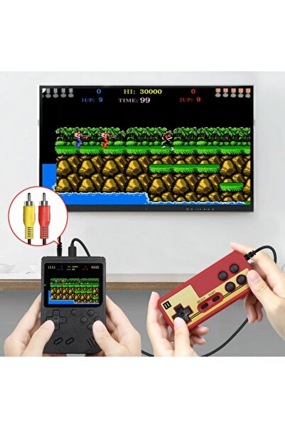 UNİBOX 400 in 1 retro console, 3" screen, battery, 400 pre-installed iconic games