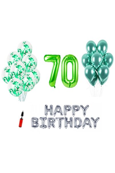 Domi Party & Gifts Set 33 baloane, DOMI PARTY & GIFTS®, Happy Birthday aniver...