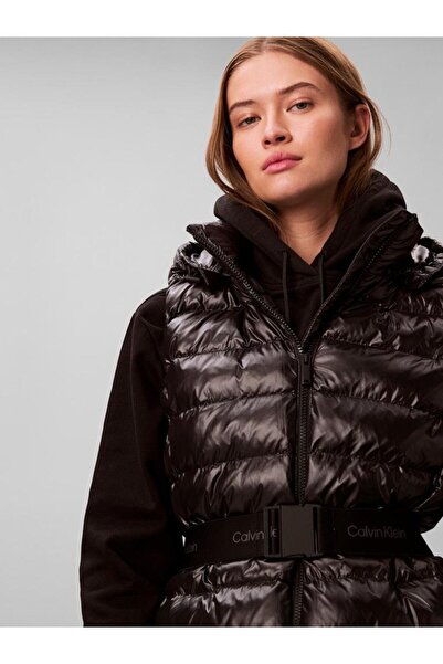Calvin Klein BELTED LIGHTWEIGHT PUFFER VEST