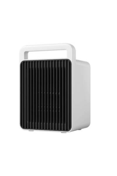 Briggs Mini Fan Heater, Electric Radiator 900 W, 2 Heat Settings, Auto Shut-off, White/Black