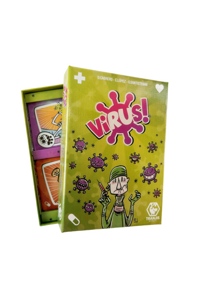 Choice Virus Green 1 Box Game Cards Fun Board Game Deck Edition Version For Party Playing Cards
