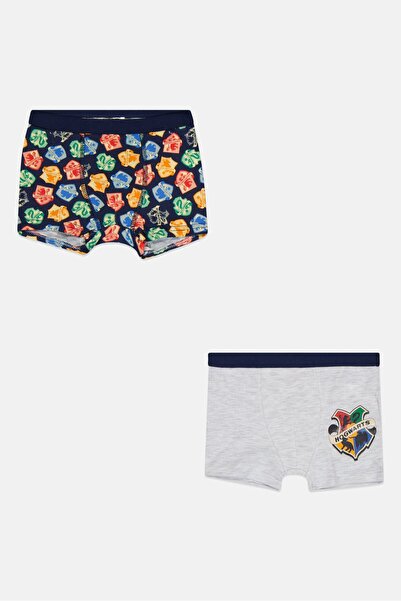 Sinsay Kids Boy 2 Pieces Graphic Print Boxer Briefs, Multicolor