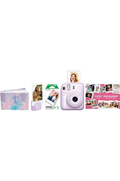 Fujifilm Instax Mini 12 Holiday Bundle - Purple (2023)