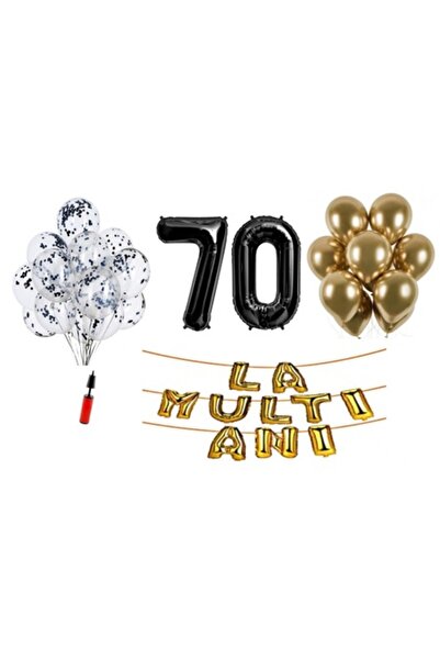 Domi Party & Gifts Set 33 baloane, Domi Party & Gifts, La mulți ani aniversar...