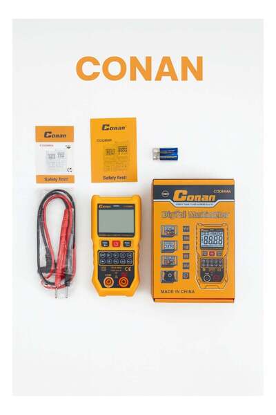 CONAN Mega Konan Professional Digital Multimeter from Konan - Model CODM04 - Digital Display with Backligh