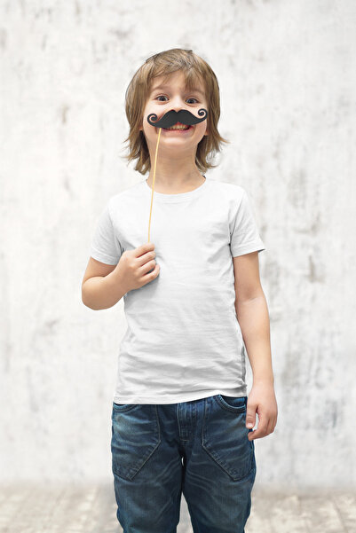 LORVEX Unisex Cotton Oversize Basic Kids T-Shirt