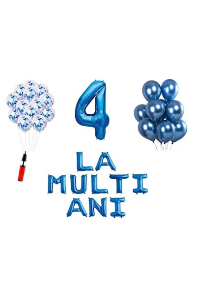 Domi Party & Gifts Set 32 baloane, DOMI PARTY & GIFTS®, La Multi Ani aniversa...