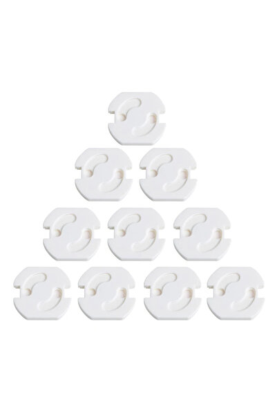 XUNYI 10 قطع 10 قطع حماية مأخذ كهربائي للأطفال الرضع والأطفال الاتحاد الأوروب...