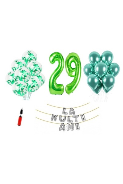 Domi Party & Gifts Set 33 baloane, Domi Party & Gifts, La mulți ani aniversar...