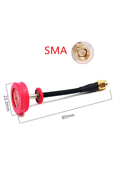 Choice هوائي FPV King Pagoda 2 أحمر 80 سم دبوس 5.8 جيجا هرتز 5 ديسيبل 50 واط ...