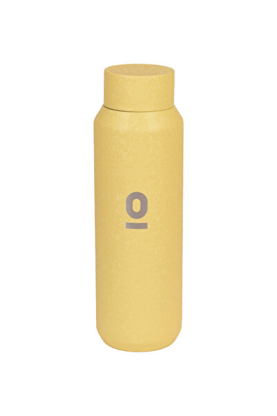 Espressolab Yellow Matte Textured Stainless Steel Flask 550 ml with Lid No:103