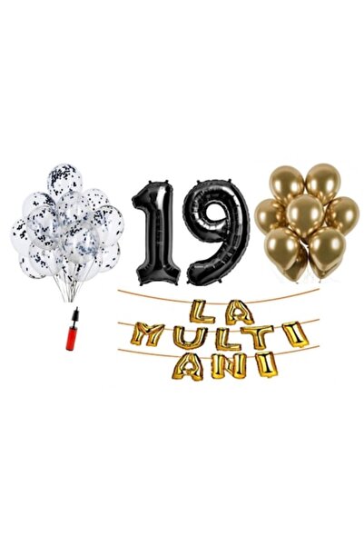 Domi Party & Gifts Set 33 baloane, Domi Party & Gifts, La mulți ani aniversar...