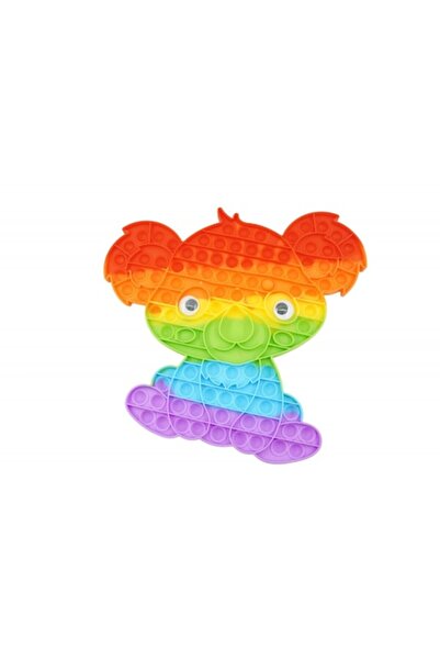 Juls Jucărie antistres Koala din silicon Pop It „Now and Flip It”, multicoloră