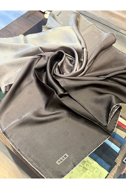 Aker Degrade Jakarlı Saf İpek Sura Eşarp