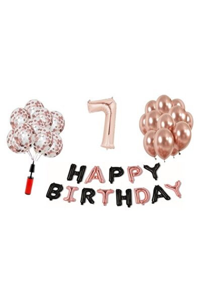 Domi Party & Gifts Set 35 baloane, Domi Party & Gifts, La mulți ani, auriu ro...